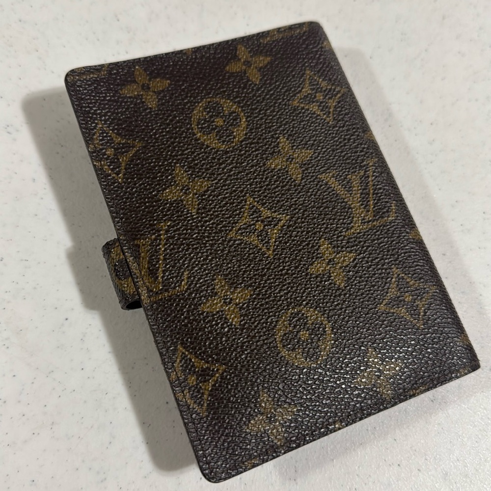 Louis Vuitton PM Agenda Authentic Brown Monogram with Papers - Picture 3 of 15